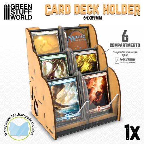 Дисплей GSW Card Display 125x147x185 мм (тип MTG Cards)