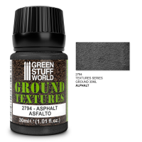 Текстурная краска GSW: Acrylic Ground Texture — ASPHALT, 30 мл