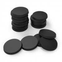 База для мініатюр GSW чорна кругла 28.5mm 20шт
