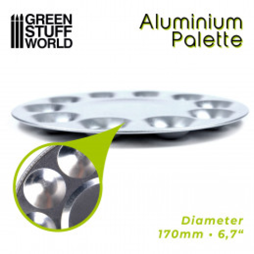 Алюминиевая палитра GSW Aluminum palette с 10 ячейками