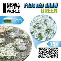 Искусственная трава GSW Tufts 6 мм — FROSTED SNOW GREEN