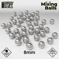 Стальные шарики для красок GSW Steel Mixing Balls 8 мм Quality (упаковка по 35 шт.)