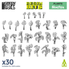 3D-фигурки GSW Printed — растения MONSTERA