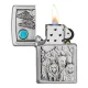 Зажигалка бензиновая "ZIPPO" 200 Wolf & Pack Emblem (49295)