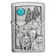 Зажигалка бензиновая "ZIPPO" 200 Wolf & Pack Emblem (49295)