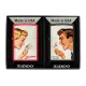 Зажигалки бензиновые набор ZIPPO Red Matte и Black Matte Vintage Ad Lighter Set, красная, черная (46295)