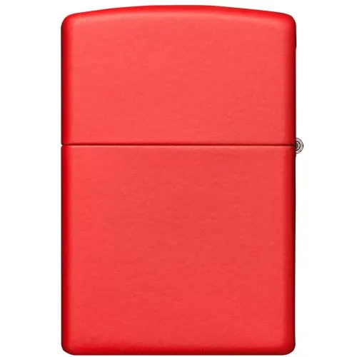 Зажигалки бензиновые набор ZIPPO Red Matte и Black Matte Vintage Ad Lighter Set, красная, черная (46295)