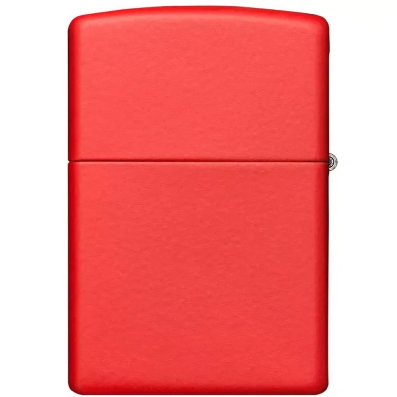 Зажигалки бензиновые набор ZIPPO Red Matte и Black Matte Vintage Ad Lighter Set, красная, черная (46295)