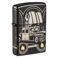 Коллекционная армированная лимитированная зажигалка Zippo Armor® Zippo Car 75 Design Collectible Of The Year (48693)