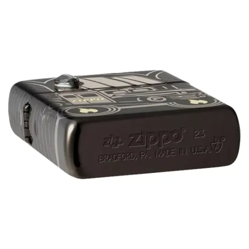 Коллекционная армированная лимитированная зажигалка Zippo Armor® Zippo Car 75 Design Collectible Of The Year (48693)