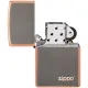 Зажигалка бензиновая Zippo Rustic Bronze Lasered Zippo Logo, медный (49839 ZL)