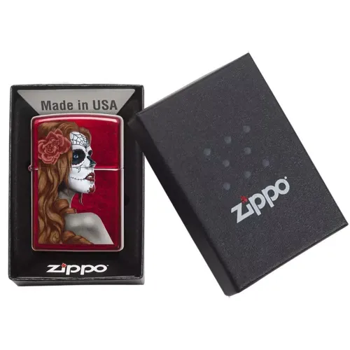 Зажигалка бензиновая Zippo Day Of Dead Girl (28830)