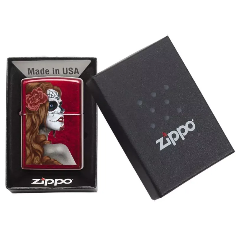 Зажигалка бензиновая Zippo Day Of Dead Girl (28830)