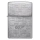 Запальничка бензинова ZIPPO James Bond 007® Tuxedo, матовий хром (46853)