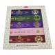 Подарунковий набір пахощів з підставкою HEM Masala, 5 ароматів по 15 г: Moon, Rain Forest, Lavender, White Musk, Chandan (DN36528)