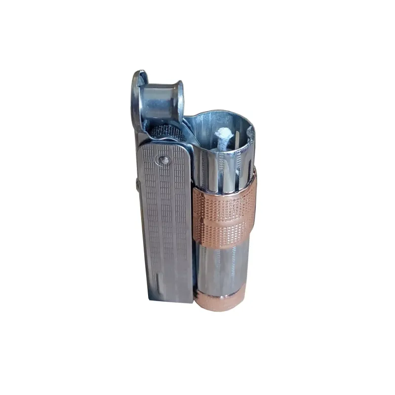 Зажигалка бензиновая IMCO Super 6700 Triplex Oil chrome rose gold Two Tone хром, розовое золото (IM1800081)
