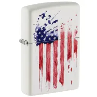 Запальничка бензинова Zippo US Flag Design Біла (49783)