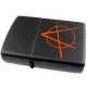 Зажигалка бензиновая ZIPPO BLACK MATTE ANARCHY (20842)