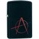 Зажигалка бензиновая ZIPPO BLACK MATTE ANARCHY (20842)