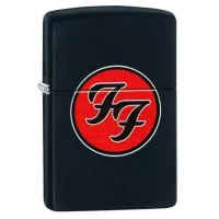 Зажигалка бензиновая ZIPPO Foo Fighter, черный (29477)