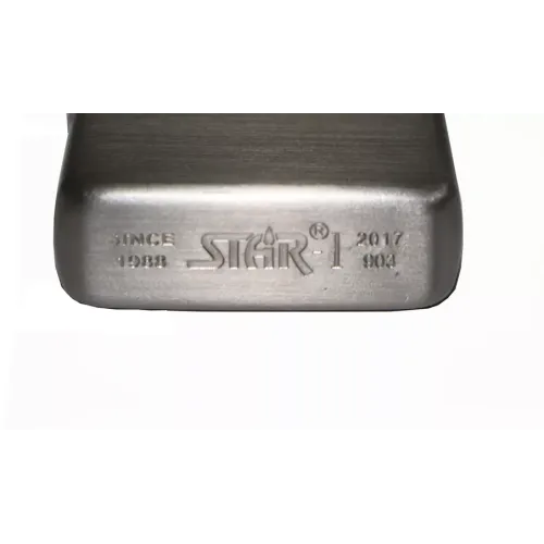 Зажигалка бензиновая STAR Silver (23588STAR)