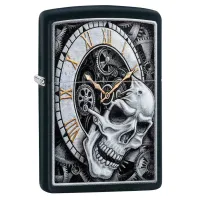 Запальничка ZIPPO Skull Clock Design (29854)