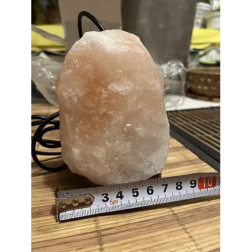 Соляная лампа мини из гималайской соли USB "Глуба" 11,5х8х7 см, вес 0,670 кг (DN25665)