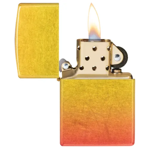 Зажигалка бензиновая Zippo Ombre Orange Yellow Design (48512)