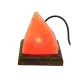 Соляная лампа USB из гималайской соли "Пирамида" 10х9х9 см (DN26101)