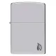 Зажигалка армированная бензиновая ZIPPO Armor® High Polish Chrome Flame Design зеркальный хром (46396)