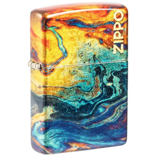 Зажигалка бензиновая Zippo Colorful Zippo Design (48778)