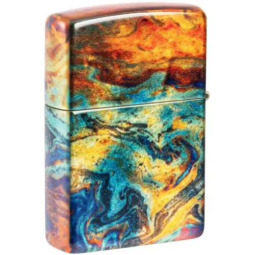 Зажигалка бензиновая Zippo Colorful Zippo Design (48778)