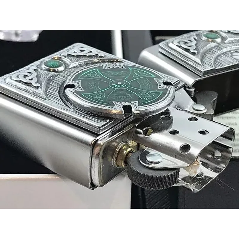 Запальничка бензинова "ZIPPO" Celtic Green Cross Emblem (2005167)