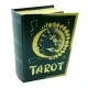 Футляр для хранения гадальных карт "Таро" 19,5х14х6 см дерево, зеленый (DN34851A)