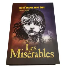 Книга-сейф "Les Miserables" 22х15х5,5 см, метал, пластик, різнокольоровий (DN32040B)