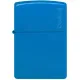 Зажигалка бензиновая Zippo Sky Blue Matte Logo Голубая (48628 ZL)