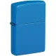 Зажигалка бензиновая Zippo Sky Blue Matte Logo Голубая (48628 ZL)