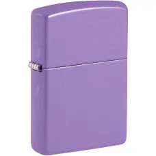 Зажигалка бензиновая ZIPPO Reg Smoky Lavender Matte, лавандовая (46681)