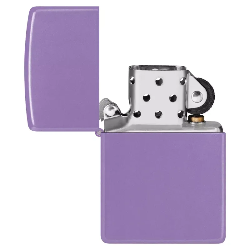 Запальничка бензинова ZIPPO Reg Smoky Lavender Matte, лавандова (46681)