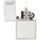 Зажигалка бензиновая ZIPPO Wite Matte Logo белая с логотипом (214 ZL)