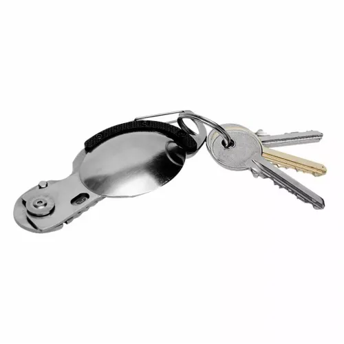 Посуд для відпочинку та туризму Брелок ложка-вилка-відкривалка True Utility SporKnife водонепроникний кейс (TU201)