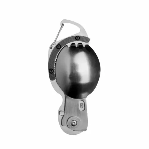 Посуд для відпочинку та туризму Брелок ложка-вилка-відкривалка True Utility SporKnife водонепроникний кейс (TU201)