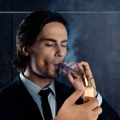 Газовые зажигалки Газовая тонкая зажигалка Silver Match La Valette с боковым (наклонным) пламенем, темный хром (40672351DRI) Газовые зажигалки Газовая тонкая зажигалка Silver Match La Valette с боковым (наклонным) пламенем, темный хром (40672351DRI)