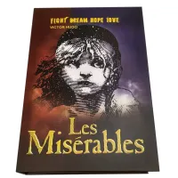 Книга-сейф "Les Miserables" 22х15х5,5 см, метал, пластик, різнокольоровий (DN32040B)