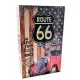 Книги-сейфы Книга-сейф "Route 66" 24.5х16х5.5 металл, пластик, разноцветный (DN32007D)
