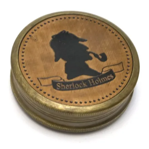 Компаси, лупи Компас None "Sherlock Holmes" бронза диаметр 6 см (DN29288)