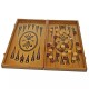 Ігрові набори Набір 3 в 1 нарди+шахи (шашки) з бамбука (40х20х4 см) (DN22749)