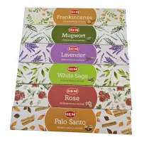 Подарунковий набір 6 пахощів з підставкою HEM Universal Series Incense Gift Pack (DN36549)