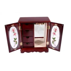 Шафка-скринька під прикраси King Wood, вишня (JF-K5194C)