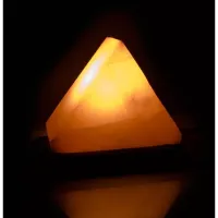 Соляна лампа USB із гімалайської солі "Піраміда" 10х9х9 см(DN26101)